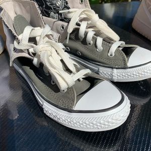 Gray two layered Converse
